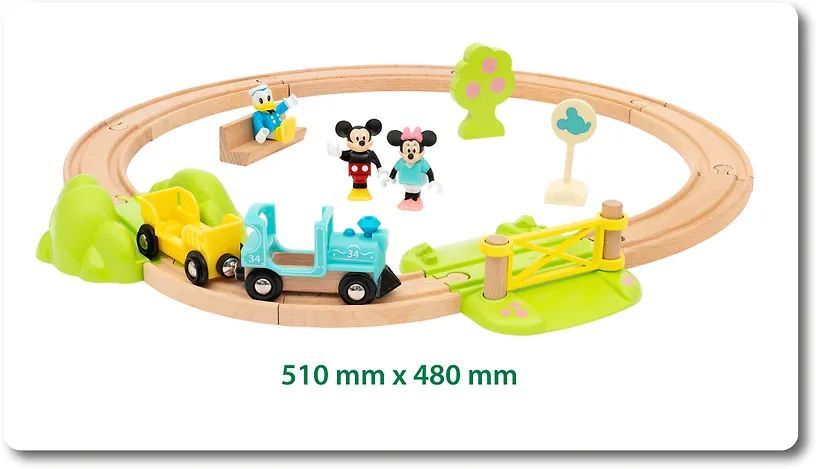 Железнодорожный путь Микки Мауса BRIO 32277