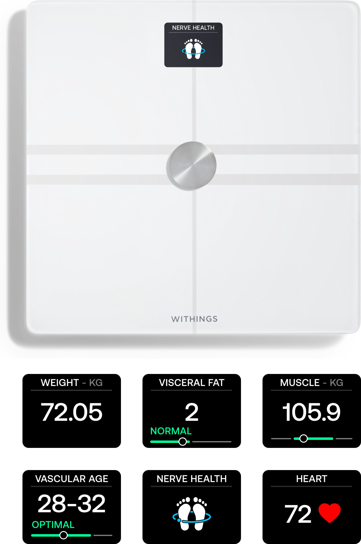 Умные весы Withings Body Comp с подключением к Wi-Fi