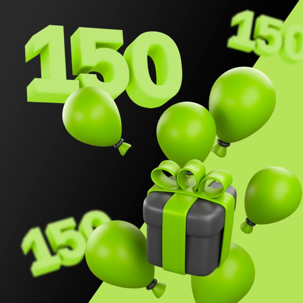 150 баллов за отзыв на любой товар в каталоге 150 баллов за отзыв на любой товар в каталоге