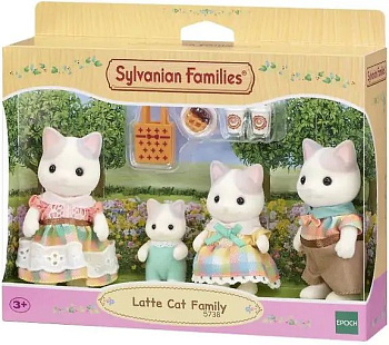 Набор Sylvanian Families 5738 семейство кошек Латте