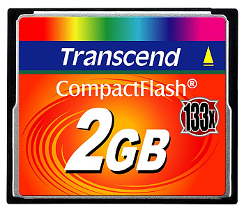 Карта памяти Transcend CompactFlash 2GB 133x
