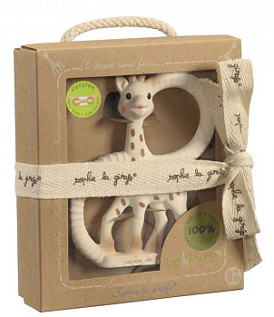 Жевательное кольцо Sophie la Girafe So Pure (мягкое)