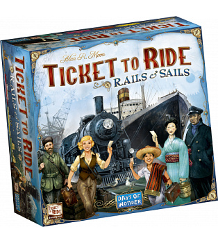 Настольная игра Days of Wonder Ticket To Ride Rails & Sails
