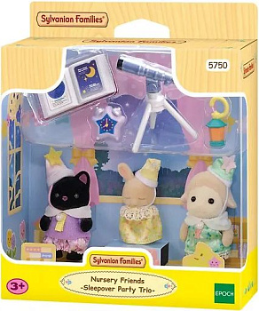Набор Sylvanian Families 5750 Тройняшки в ночной деревне