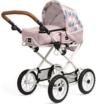 Коляска для куклы BRIO 24891 Combi Droplet, розовый