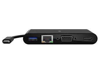 Мультимедийный адаптер Belkin USB-C Gigabit Ethernet 4 в 1