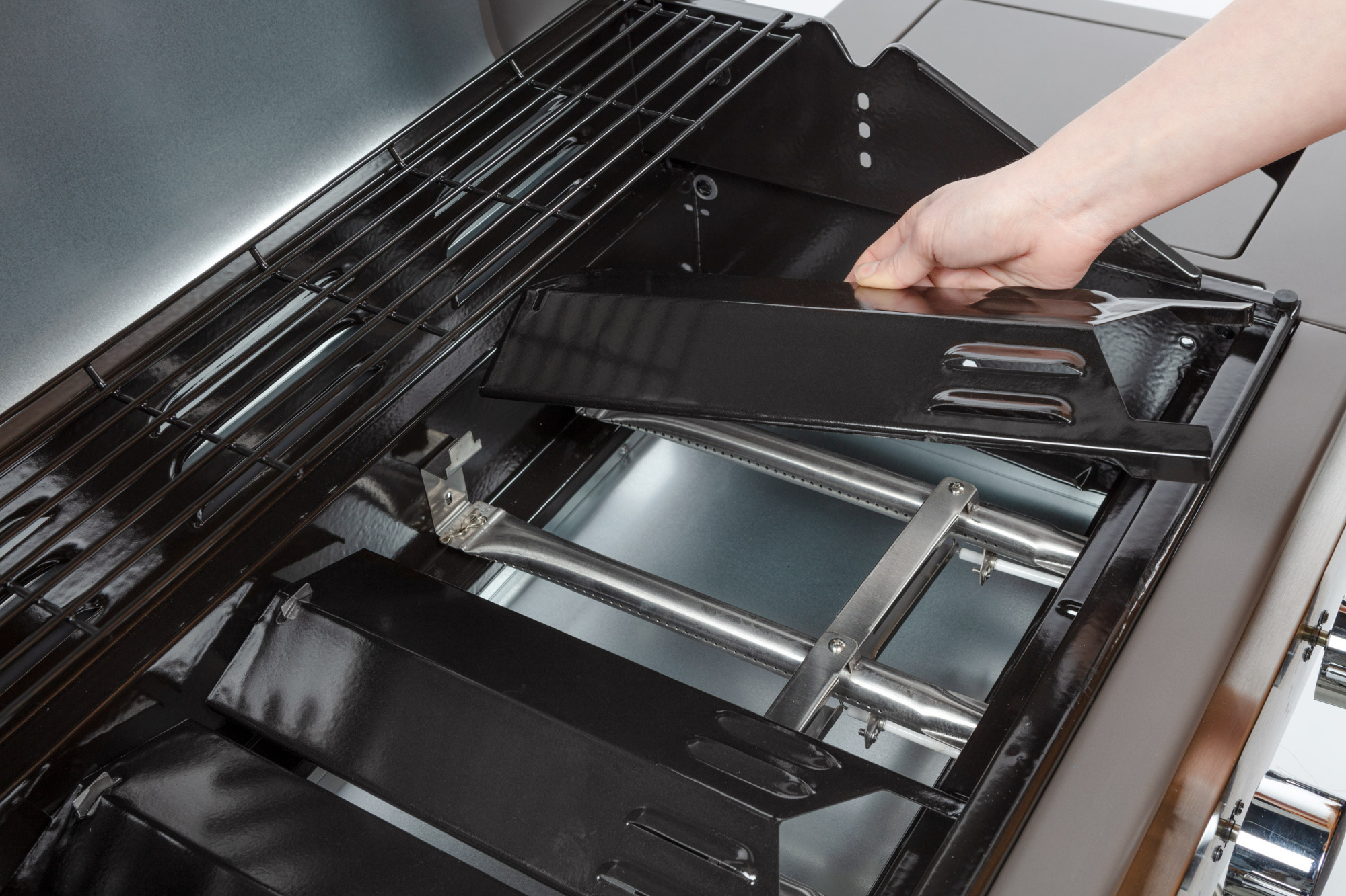 Газовый гриль Anton Oliver EX-4, красный