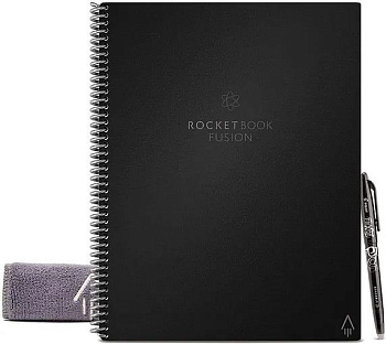 Умный блокнот Rocketbook Fusion Letter, А4, черный