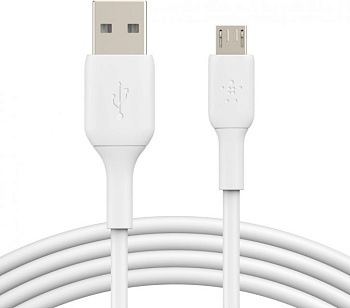 Кабель Belkin BOOST CHARGE™ micro-USB - USB-A, 1m, белый