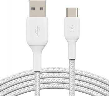 Кабель Belkin BOOST CHARGE™ USB-A - USB-C, 0,15m, белый
