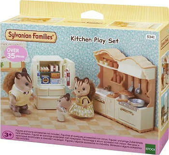 Набор Sylvanian Families: Кухня с холодильником 5341
