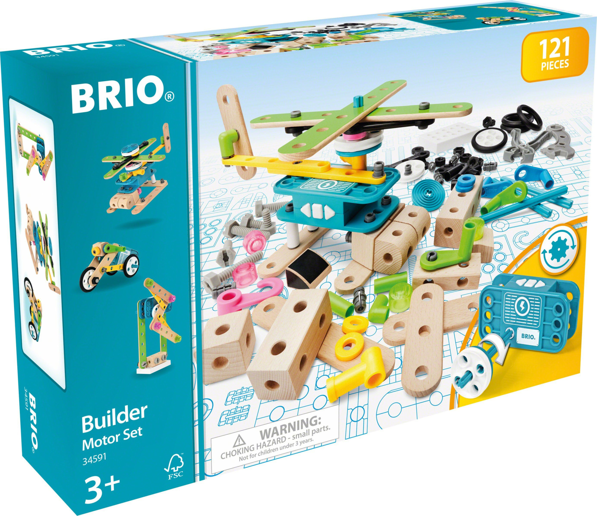 Набор двигателей BRIO Builder 34591 