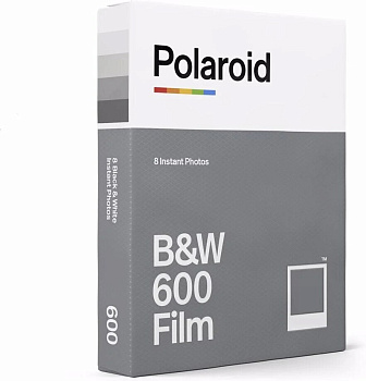 Кассета Polaroid Originals B&W Film for 600