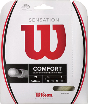 Струна для ракетки Wilson Sensation 17, 1,25 мм WRZ941100