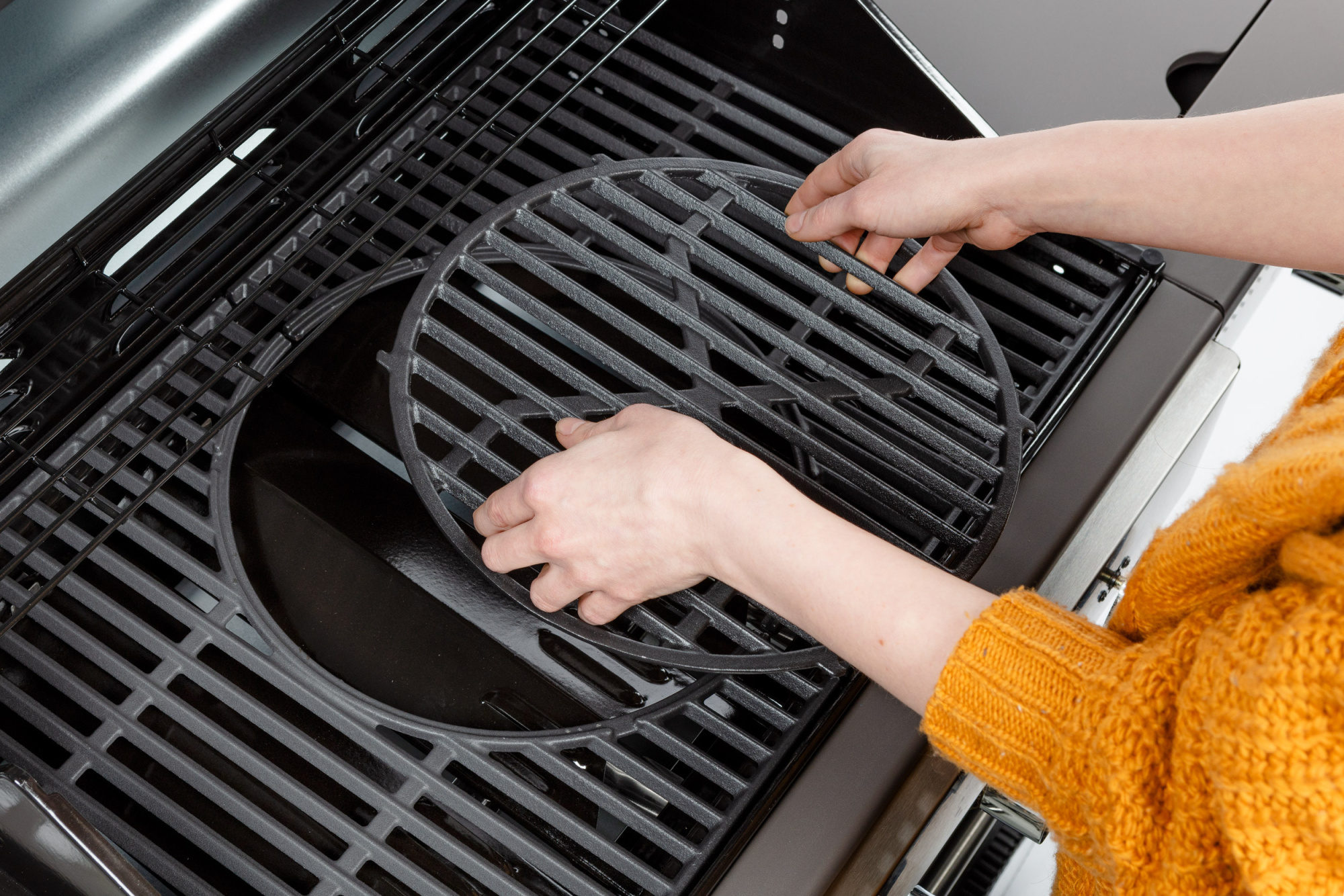 Газовый гриль Anton Oliver EX-4, красный