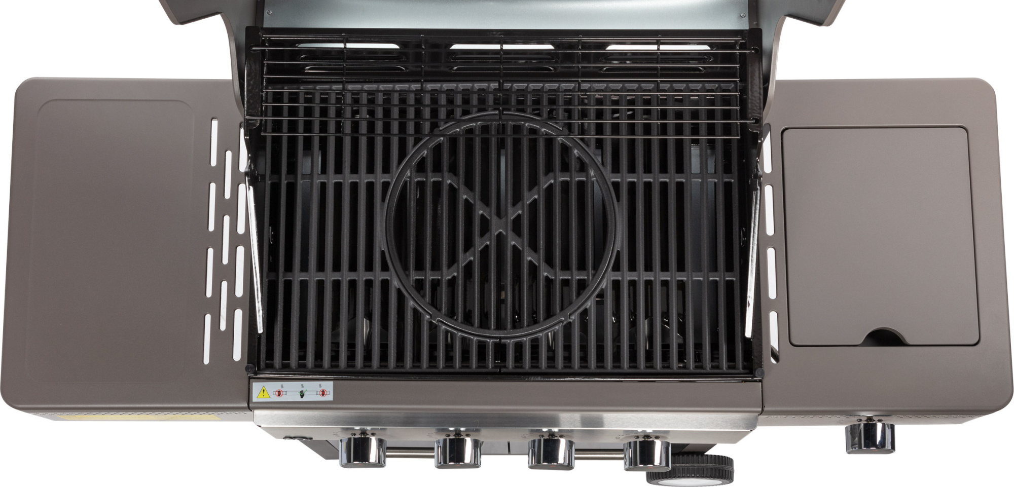 Газовый гриль Anton Oliver EX-4, красный