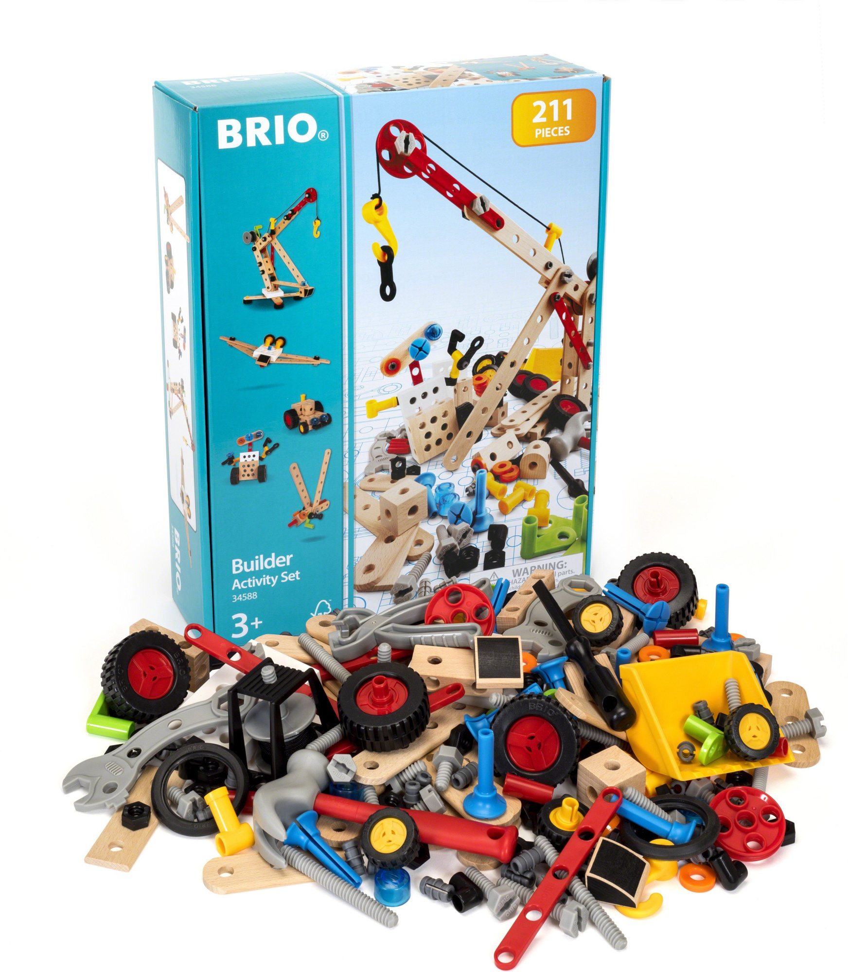 Деревянный конструктор BRIO Builder 34588  