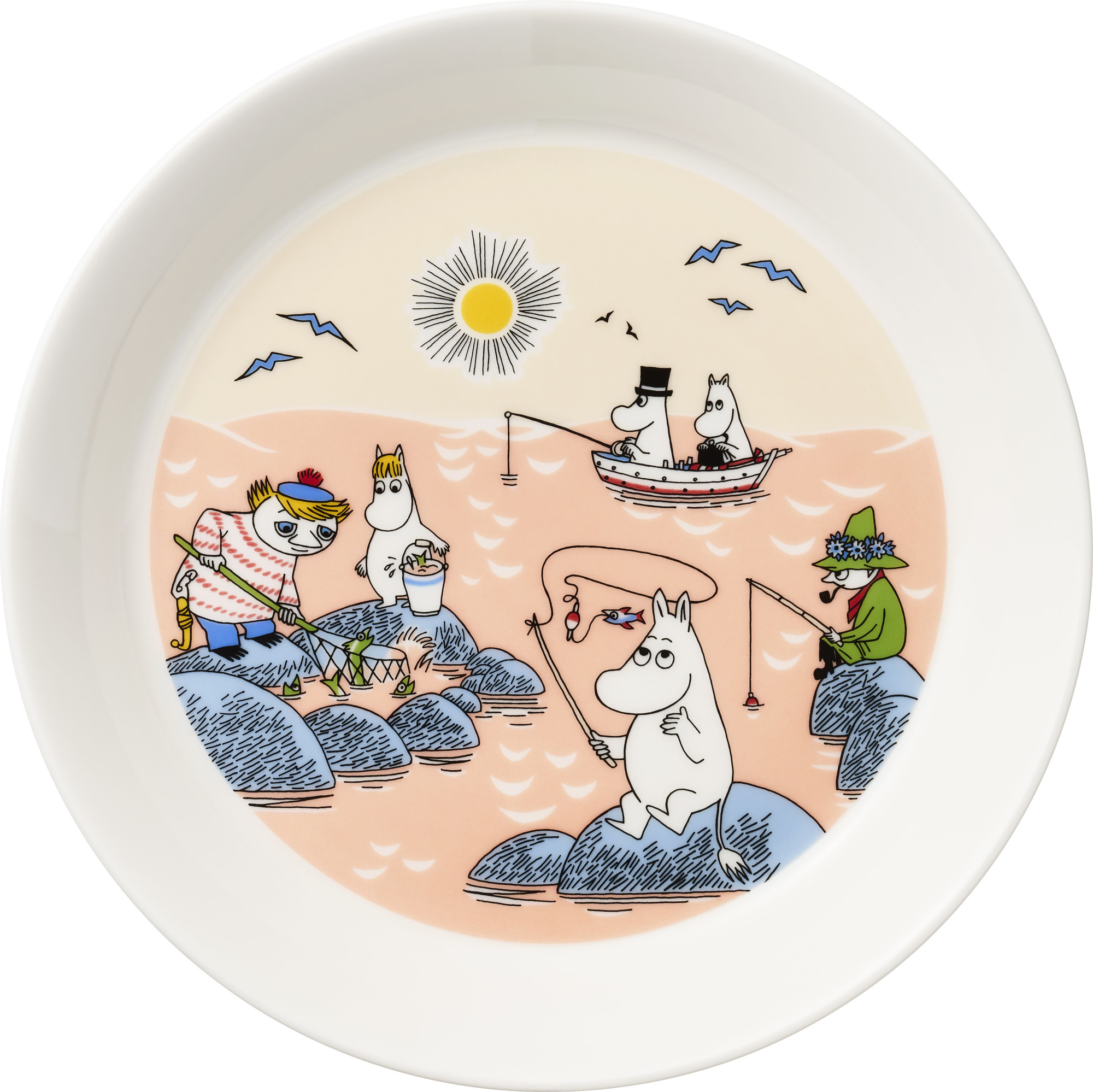 Тарелка Arabia Муми-тролль 19 см