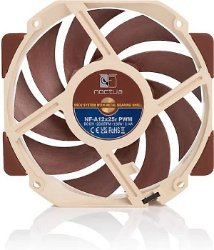 Вентилятор Noctua NF-A12x25r ШИМ, 120 мм