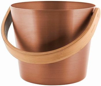 Ведро для сауны Rento Casual Sauna Bar, 5л, цвет медь