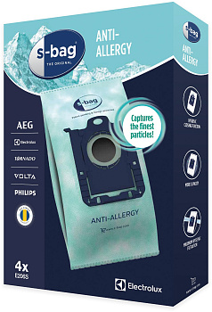Мешок для пыли Electrolux Anti-Allergy E206S S-Bag, 4 шт.