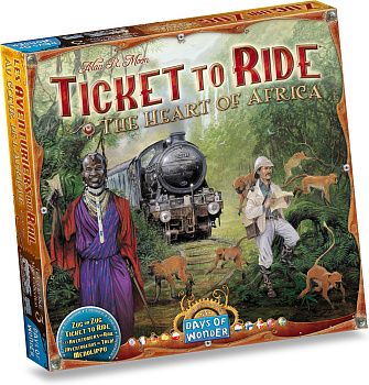 Настольная игра Days of Wonder Ticket to Ride Map Collection # 3: Africa