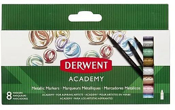 Маркеры Derwent Academy, 8 шт.