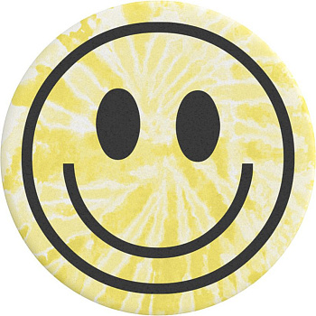 Держатель PopSockets PopGrip Tie Dye Smiley