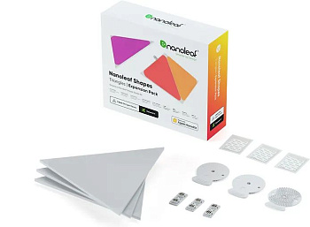 Пакет расширения умного освещения Nanoleaf Shapes Triangles 3 панели