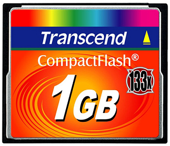 Карта памяти Transcend CompactFlash 1GB 133x