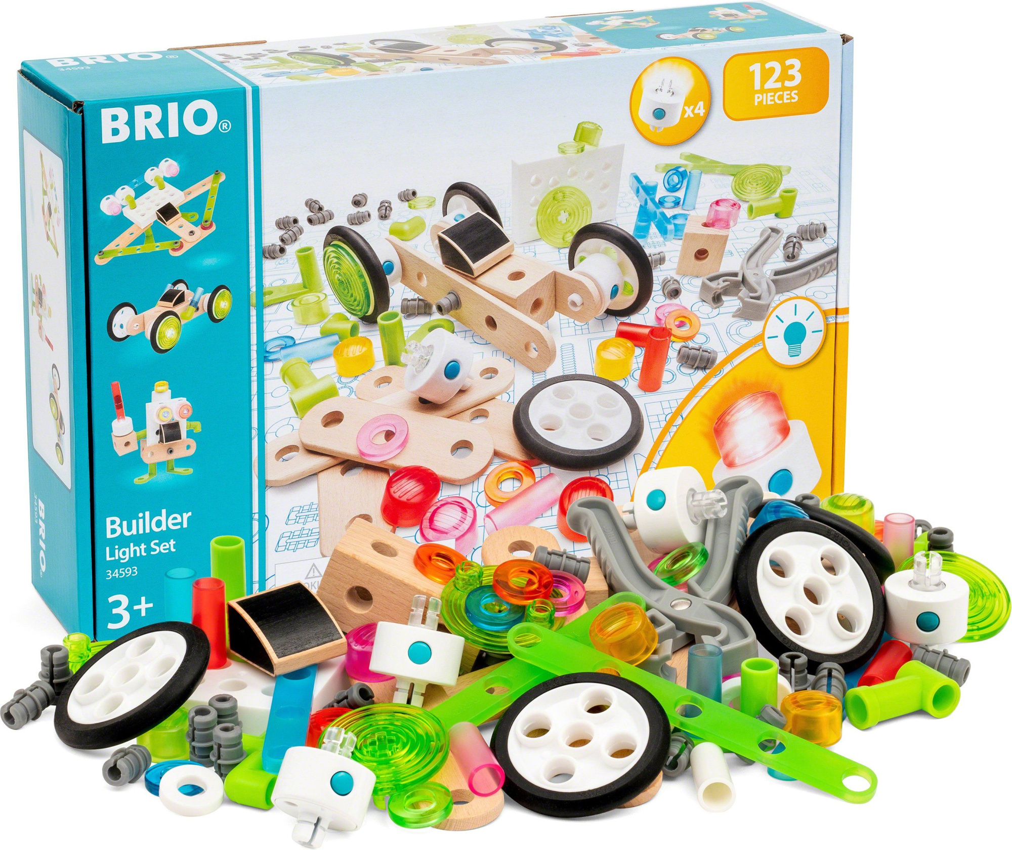 BRIO Builder 34593 светящийся конструктор