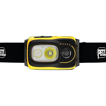 Налобный фонарь Petzl Swift RL, черный/желтый