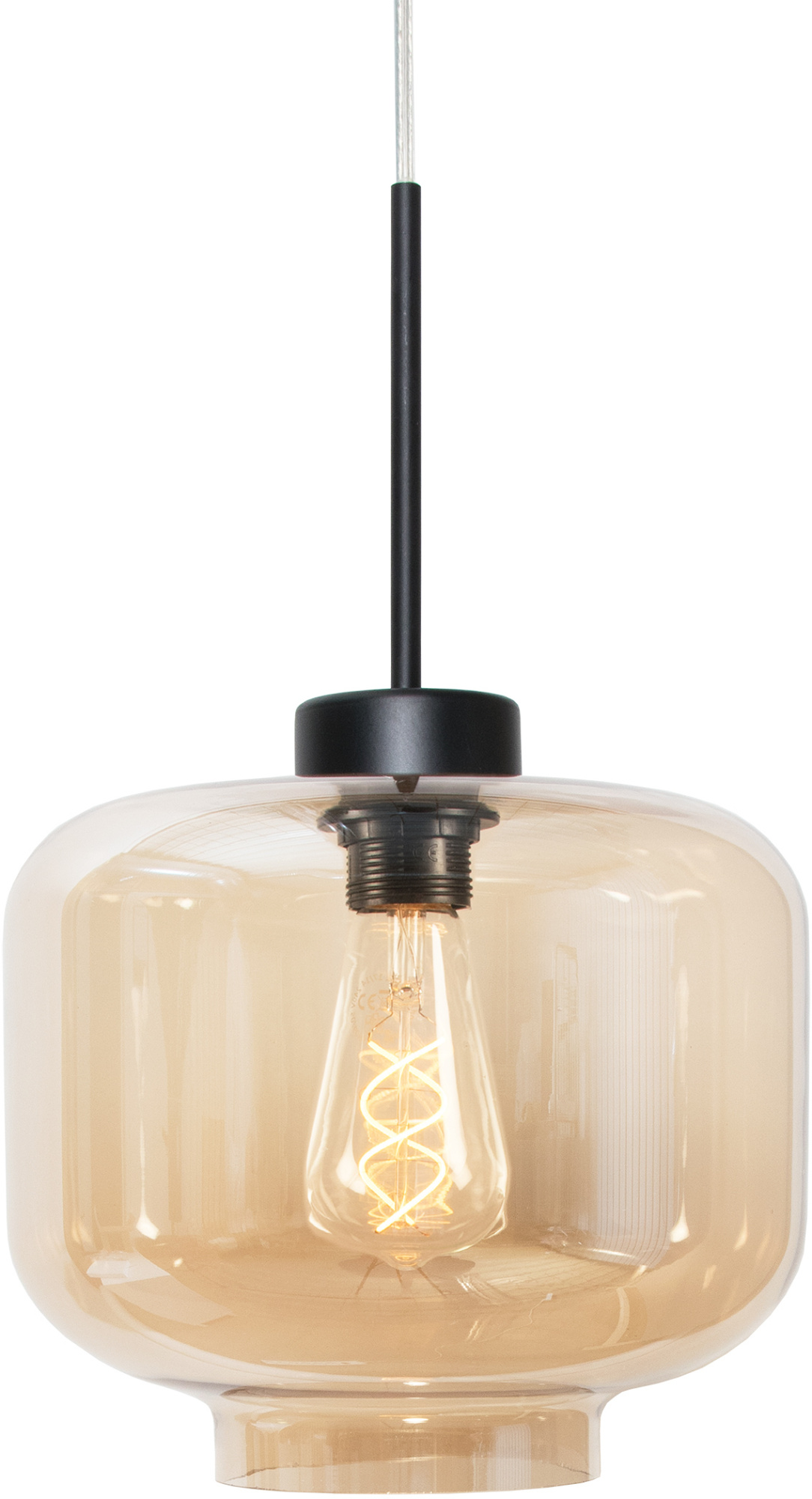 Подвесной светильник  Globen Lighting Ritz, янтарь, E27