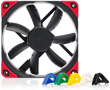 Вентилятор корпуса Noctua NF-S12A chromax.blac.swap, 120 мм