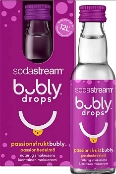 Концентрат Sodastream Bubly Drops маракуйя, 40 мл